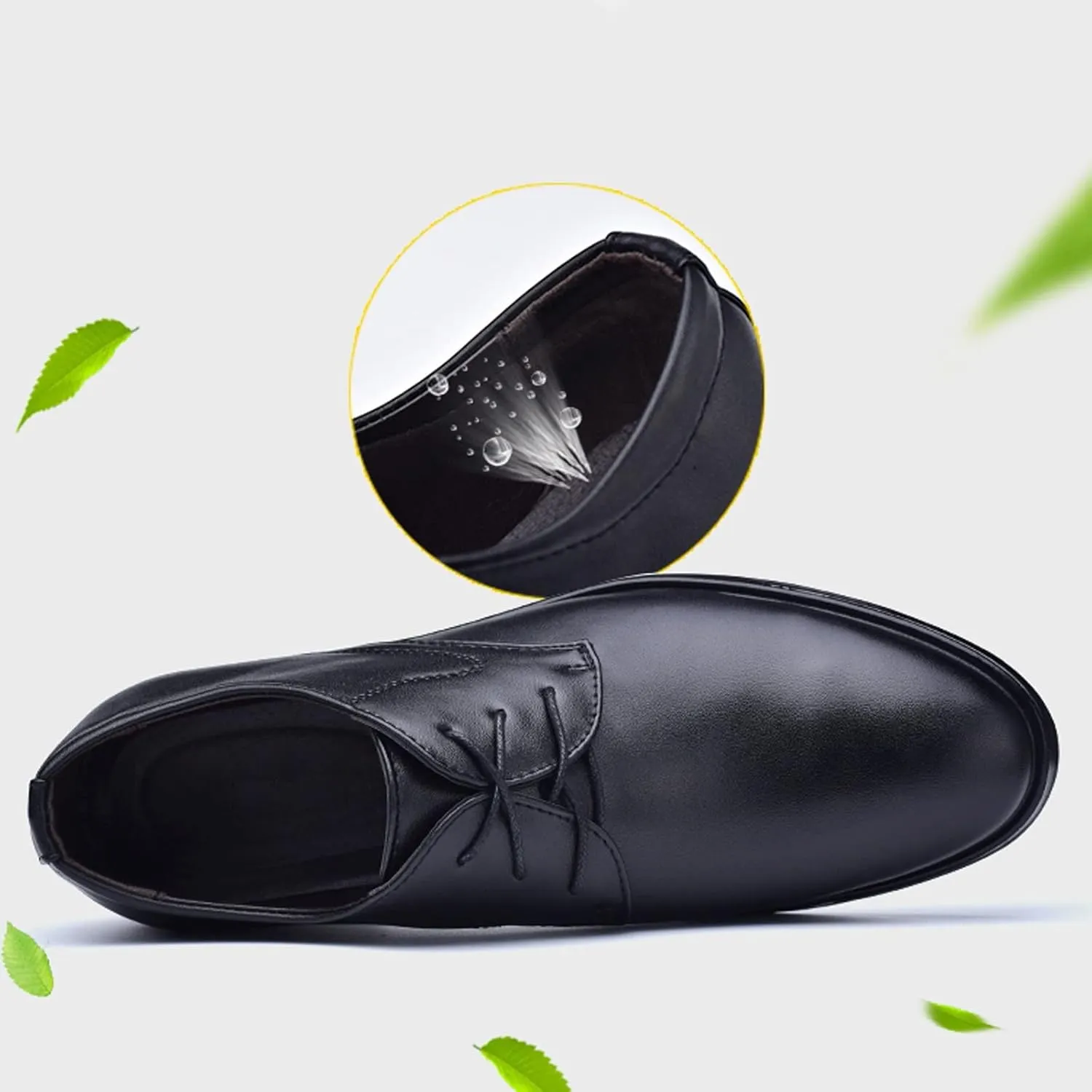 Men's Casual Dress Oxfords Shoes for Men Business Formal Lace-Up Formal Walking Shoes
