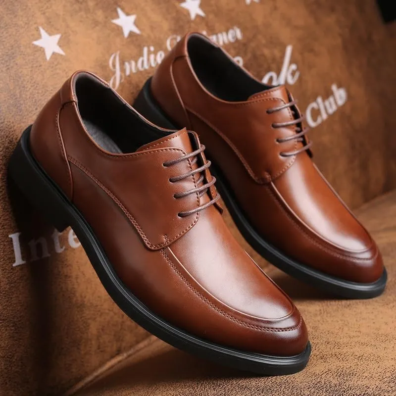 Men's Comfort Hand Stitched Business Formal Derby Shoes