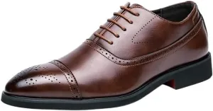 Men's Double Monk Strap Fashion Luxury Slip on Formal Business Shoes Men Formal Breathable Leather Oxfords