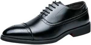 Men's Double Monk Strap Fashion Luxury Slip on Formal Business Shoes Men Formal Breathable Leather Oxfords