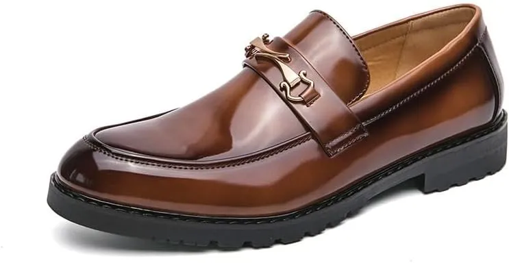 Men's Dress Shoes Men Formal Casual Business Wedding Work Loafers
