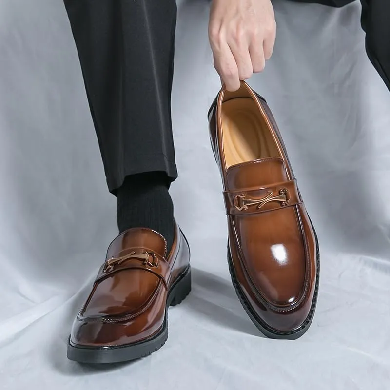 Men's Dress Shoes Men Formal Casual Business Wedding Work Loafers