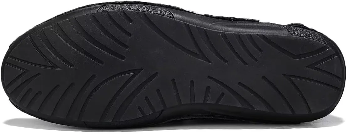 Men's Leather Loafers Slip On Shoes,Casual Fashion Business Arkget Office Driving Shoes for Men【includes Extra Insole】