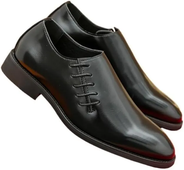 Men's Patent Leather Formal Business Oxfords Dress Shoes Formal Leather Loafers Business Casual Oxford