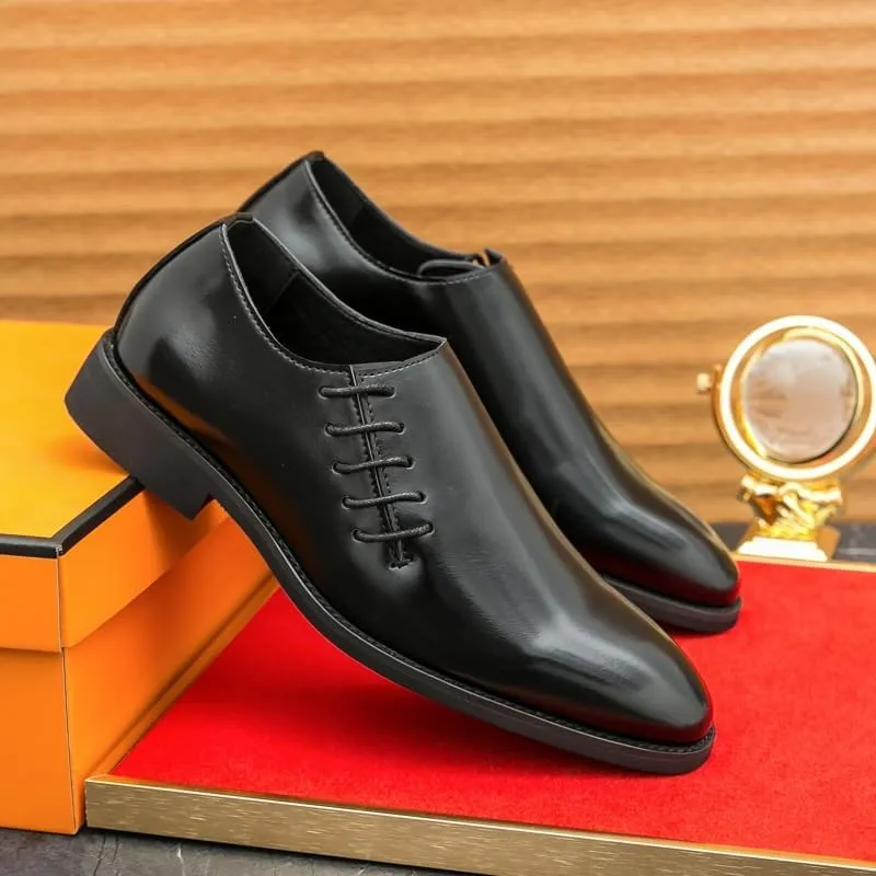 Men's Patent Leather Formal Business Oxfords Dress Shoes Formal Leather Loafers Business Casual Oxford
