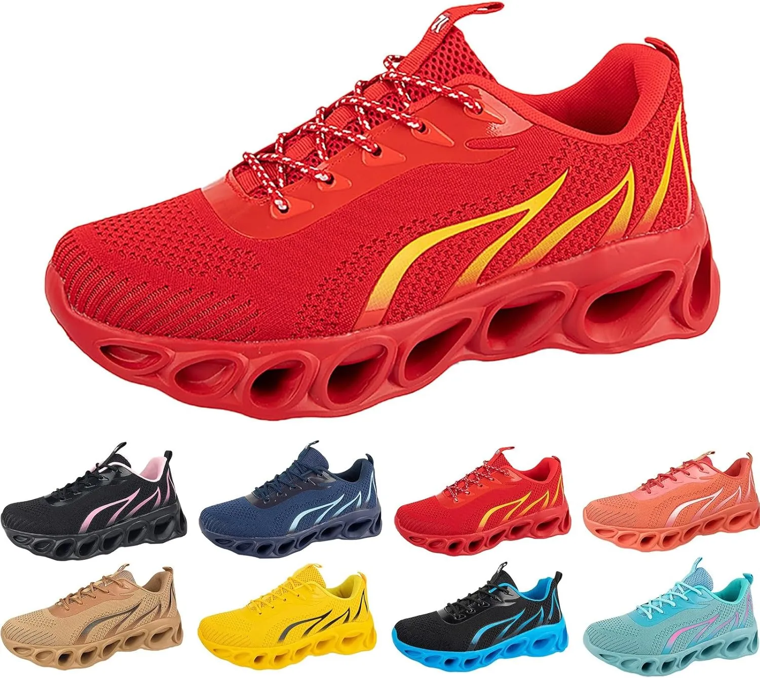 Mens Running Shoes Mesh Woman Shoes Casual Women's Fashion Sneakers Women's Walking Lightweight Tennis Fashion Basketball Shoe Grip Trainers Shoe