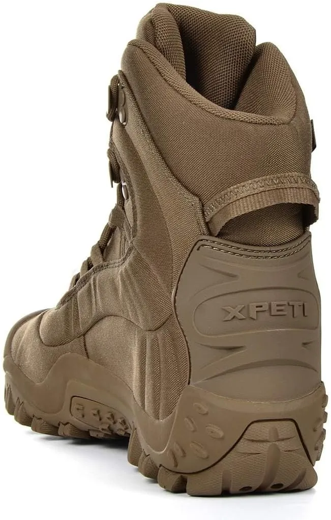 Men's Tactical Boots 8'' Mid Combat Boots Waterproof Military Boots