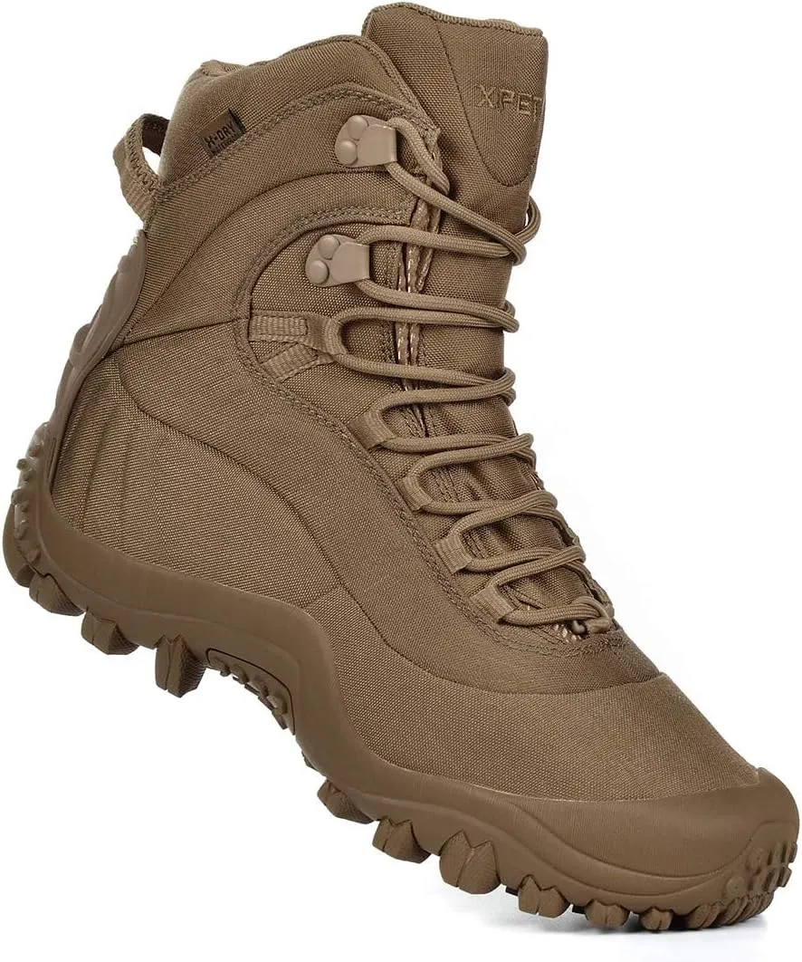 Men's Tactical Boots 8'' Mid Combat Boots Waterproof Military Boots
