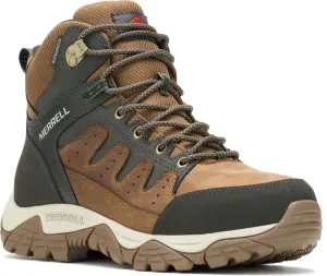 Merrell Men's Windoc Waterproof Steel Toe Mid Construction Boot, Brown, 10
