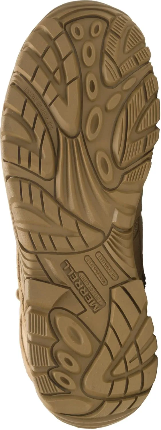 Merrell Men's Windoc Waterproof Steel Toe Mid Construction Boot, Brown, 10