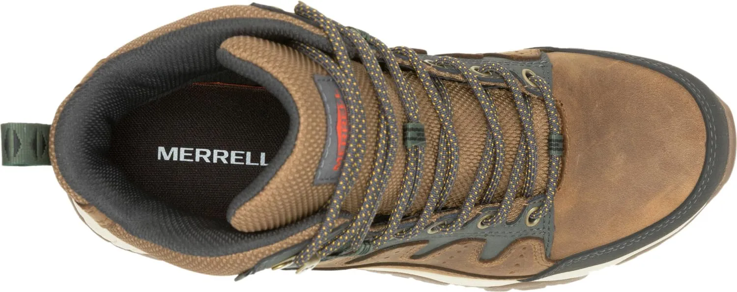 Merrell Men's Windoc Waterproof Steel Toe Mid Construction Boot, Brown, 10