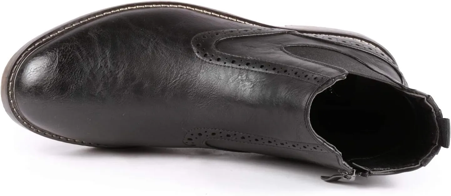Metrocharm MC139 Men's Formal Dress Casual Ankle Chelsea Boot