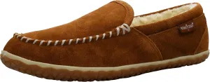 Minnetonka Men's Tilden Moccasin, Brown, 11.5 W US