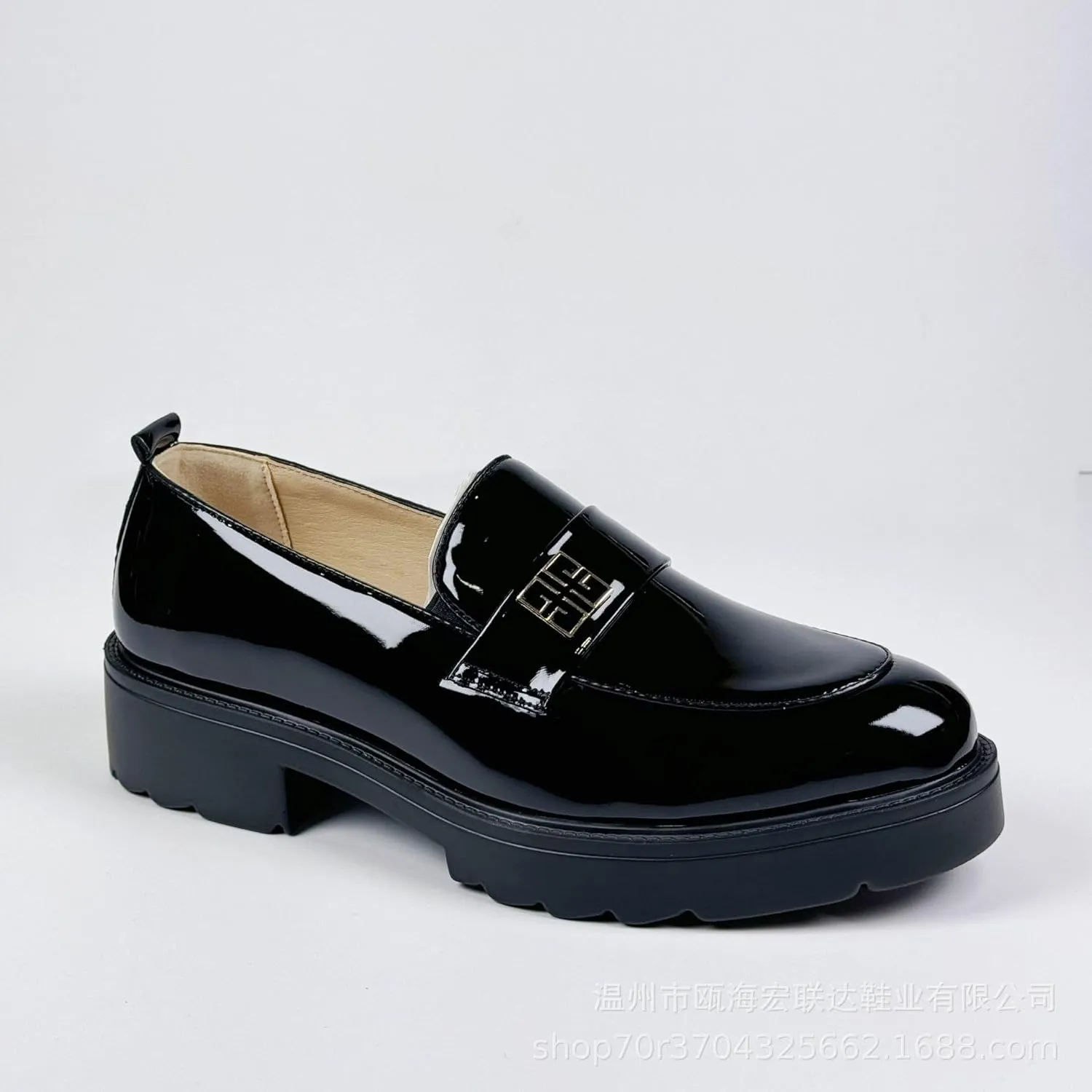 Modern Leather Business Casual Scale Pattern Comfort Formal Shoes