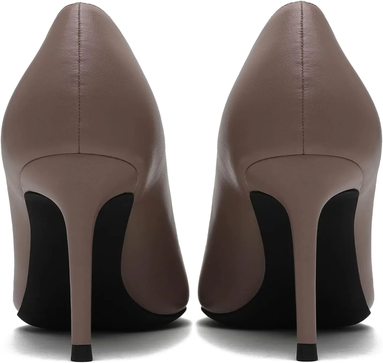 MOOMMO Women Classic High Heels Pumps Shoes Pointed Toe Slip On Satin Heels Stiletto Dress Shoes Pointed Closed Toe 3" Kitten Heel Sandals Office Ladies Bridal Wedding Party Formal Basic 4-13 M US