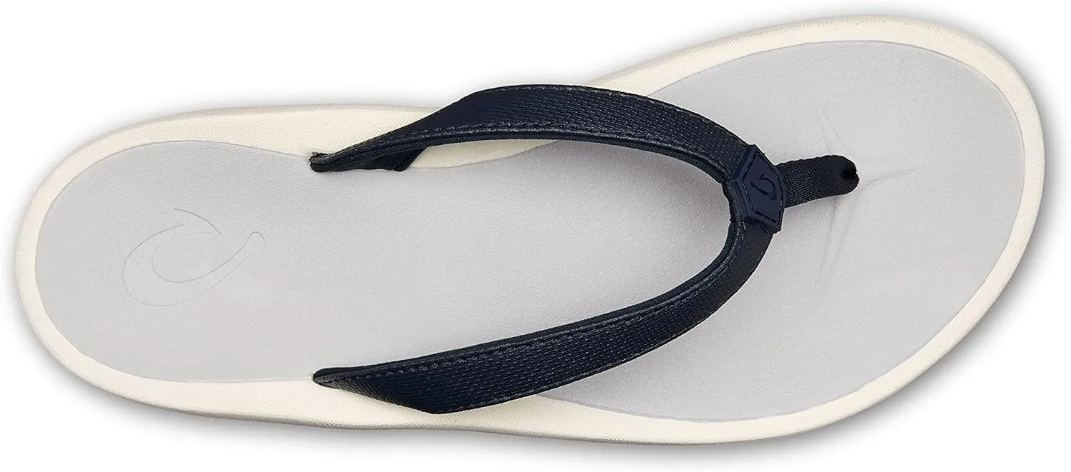 OLUKAI Pi'oe Women's Beach Sandals, Water-Resistant Flip-Flop Slides, Ulta Soft & Comfortable Fit, Wet Grip Soles