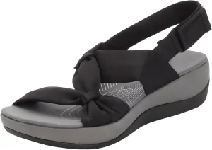 Orthopedic Flats for Women, Women'S Comfortable Slides Sandals Ladies Elegant Bow Strappy Hook And Loop Fastener Shoes Beach Walking Shoes for Summer Outdoor Casual