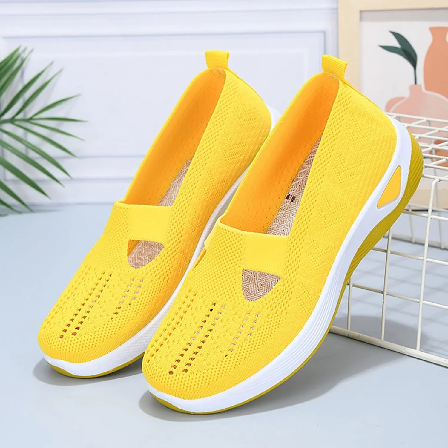 Orthopedic Shoes for Women Woven Orthopedic Mens Running Shoes Arch Support Casual Black Shoes Fashion Sneakers Black Tennis Shoe Loafers Dress Shoe