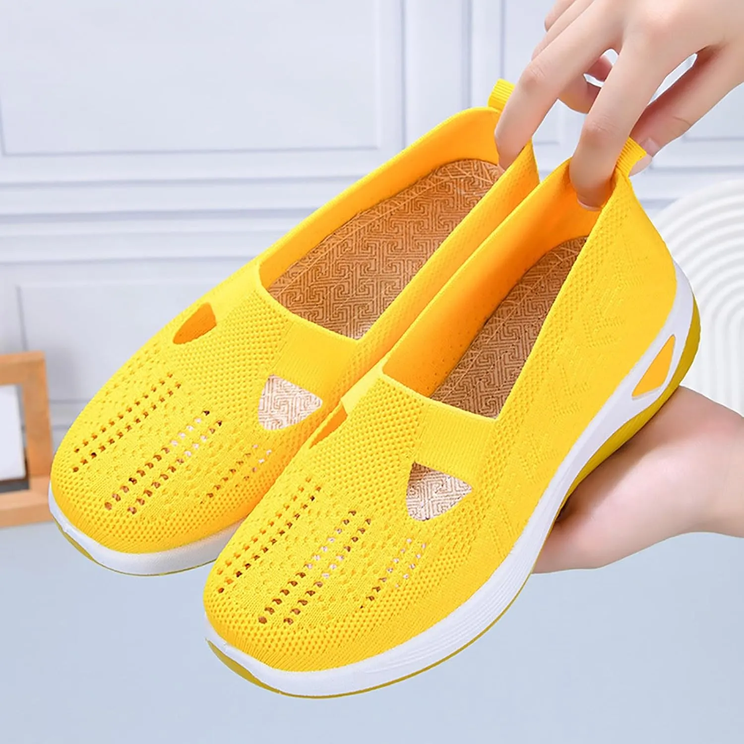 Orthopedic Shoes for Women Woven Orthopedic Mens Running Shoes Arch Support Casual Black Shoes Fashion Sneakers Black Tennis Shoe Loafers Dress Shoe