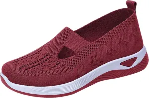 Orthopedic Shoes for Women Woven Orthopedic Womens Running Shoes Comfortable Men Casual Shoes High Top Sneakers Slip On Tennis Shoe Loafers Casual Slip On