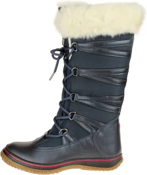 PAJAR Women's Grip Star Tall Winter Waterproof Insulated Snow Boot With Side Zipper and Laces