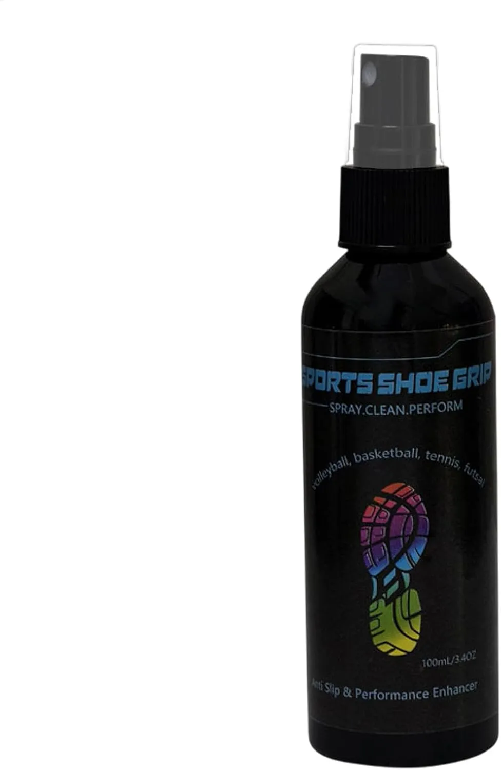 Performance Shoe Grip Spray - Shoe Traction Enhancer, Sole Grip Spray | 100ml Basketball Cleaner Formulated For, Anti Slip Performance Enhancer, Rejuvenates Soles, Rejuvenate & Elongate