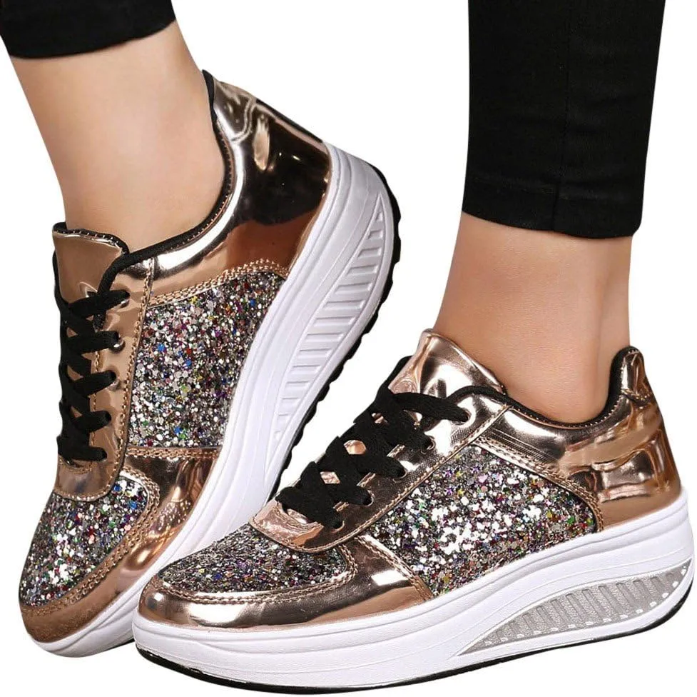 Platform Sneakers for Women Black Mens Casual Shoes Running Shoes Womens Lightweight Comfortable & Lightweight Mens Loafers Dress Shoes Platform Sneakers for Women Black