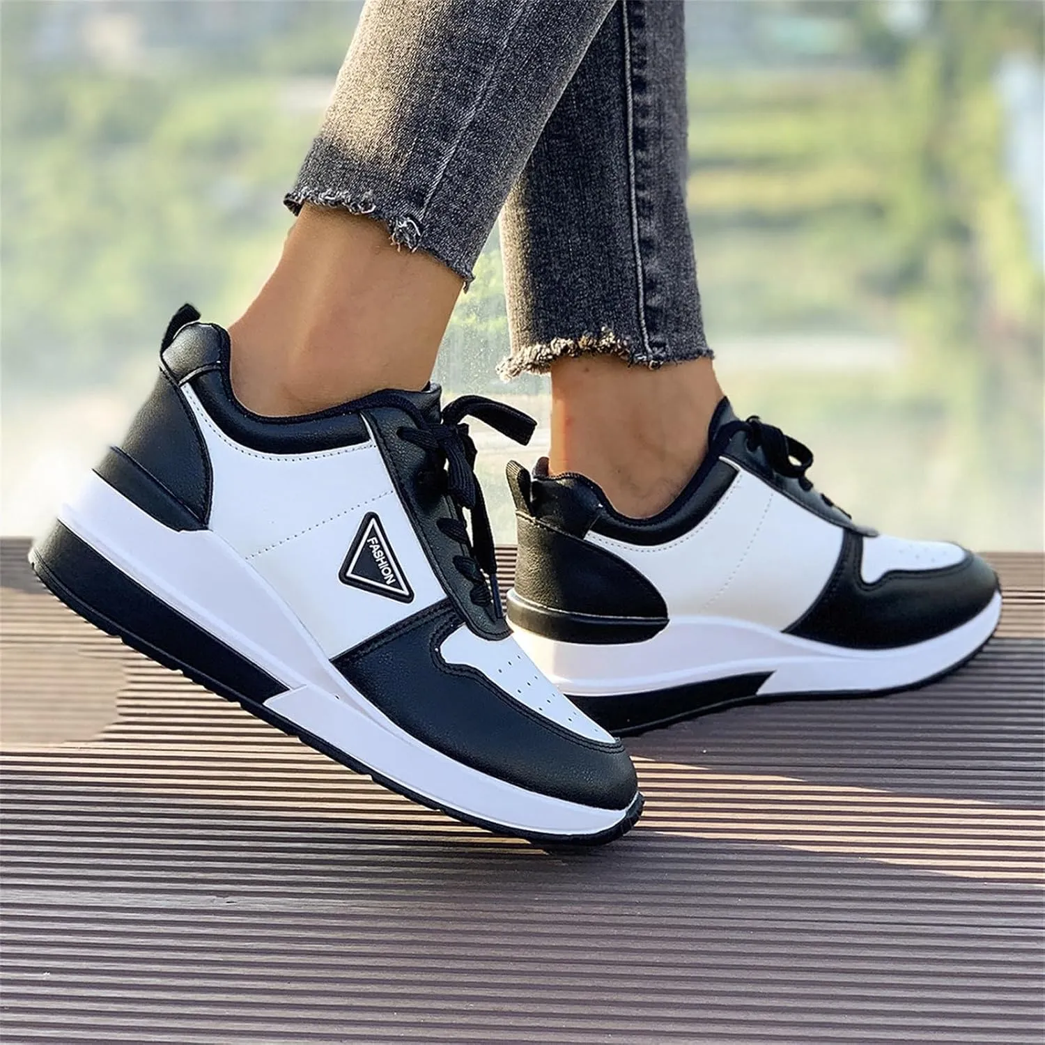 Platform Sneakers for Women Work Shoes Women Mens Casual Sneakers Lightweight Comfortable & Lightweight Loafers for Women Comfort Fashion Sneakers for Women 2024