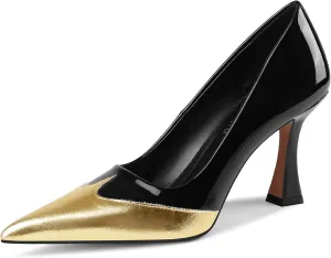 Pumps for Women Pointed Toe High Stiletto Heels Comfortable Elegant Dress Work Shoes