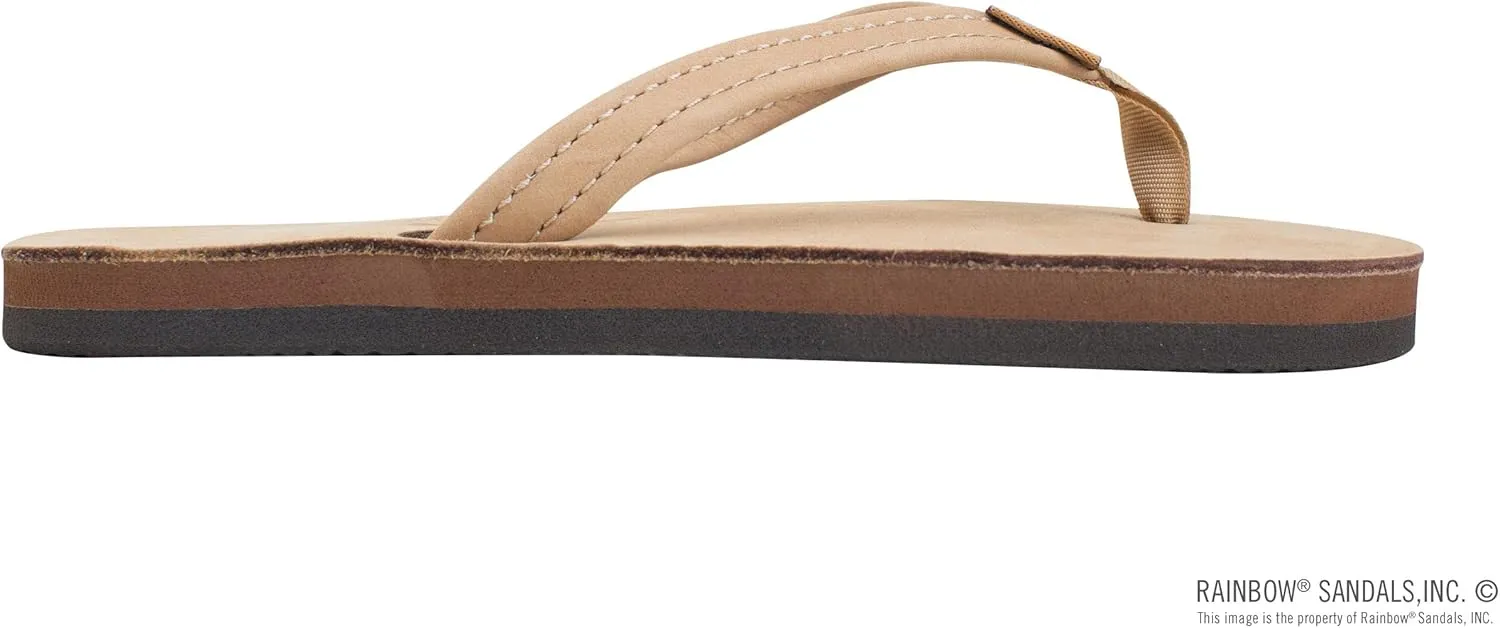 Rainbow Sandals Kid's Premier Leather Narrow Strap Sierra Brown, Kid's