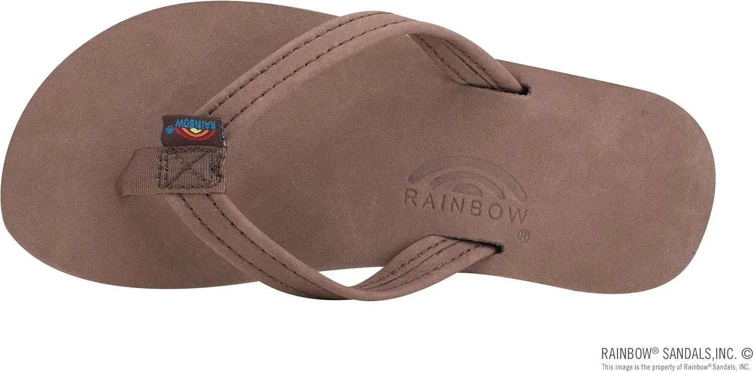 Rainbow Sandals Kid's Premier Leather Narrow Strap Sierra Brown, Kid's