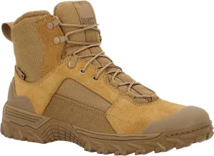 ROCKY Mountain Combat Waterproof Military Boot, Coyote Brown, Size 8(M)