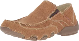 ROPER Mens Dougie Slip On Casual Shoes - Brown