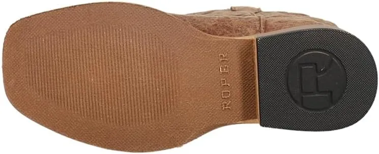 ROPER Toddler Boys Scout Square Toe Casual Boots Mid Calf - Brown