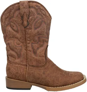 ROPER Toddler Boys Scout Square Toe Casual Boots Mid Calf - Brown