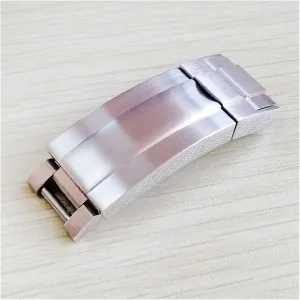 Safety Folding Slide Lock Strap Buckle Stainless Steel Strap Parts Combination Watch Buckles