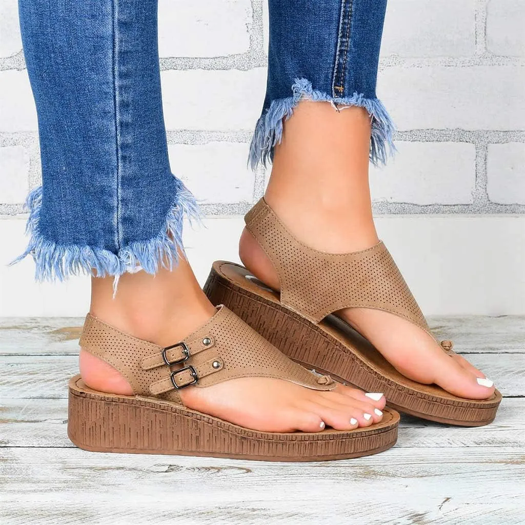 Sandalias para Mujer Elegantes, Sandals for Women Slippers for Women Summer Fashion Sandals Flat Slippers Flip Flops