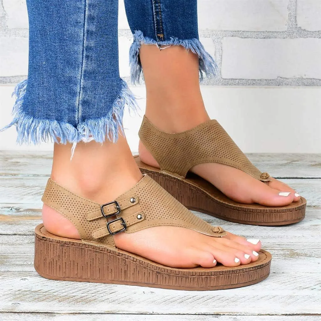 Sandalias para Mujer Elegantes, Sandals for Women Slippers for Women Summer Fashion Sandals Flat Slippers Flip Flops