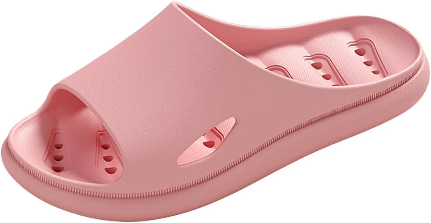 Shower Shoes Shower Slippers for Beach Showers Dorms Outdoor Ultra Comfort Recovery Pillow Slippers Slides