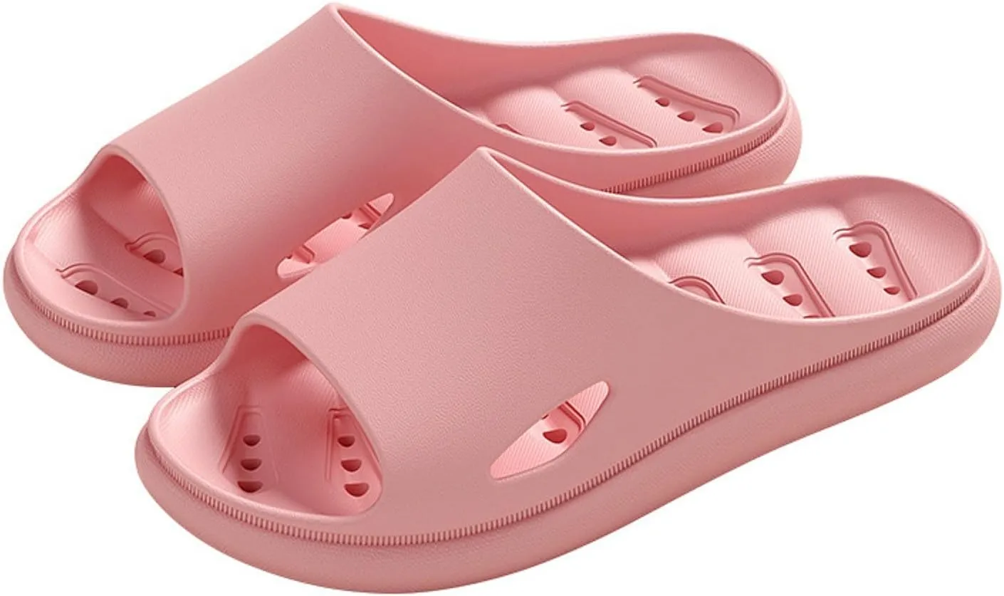Shower Shoes Shower Slippers for Beach Showers Dorms Outdoor Ultra Comfort Recovery Pillow Slippers Slides