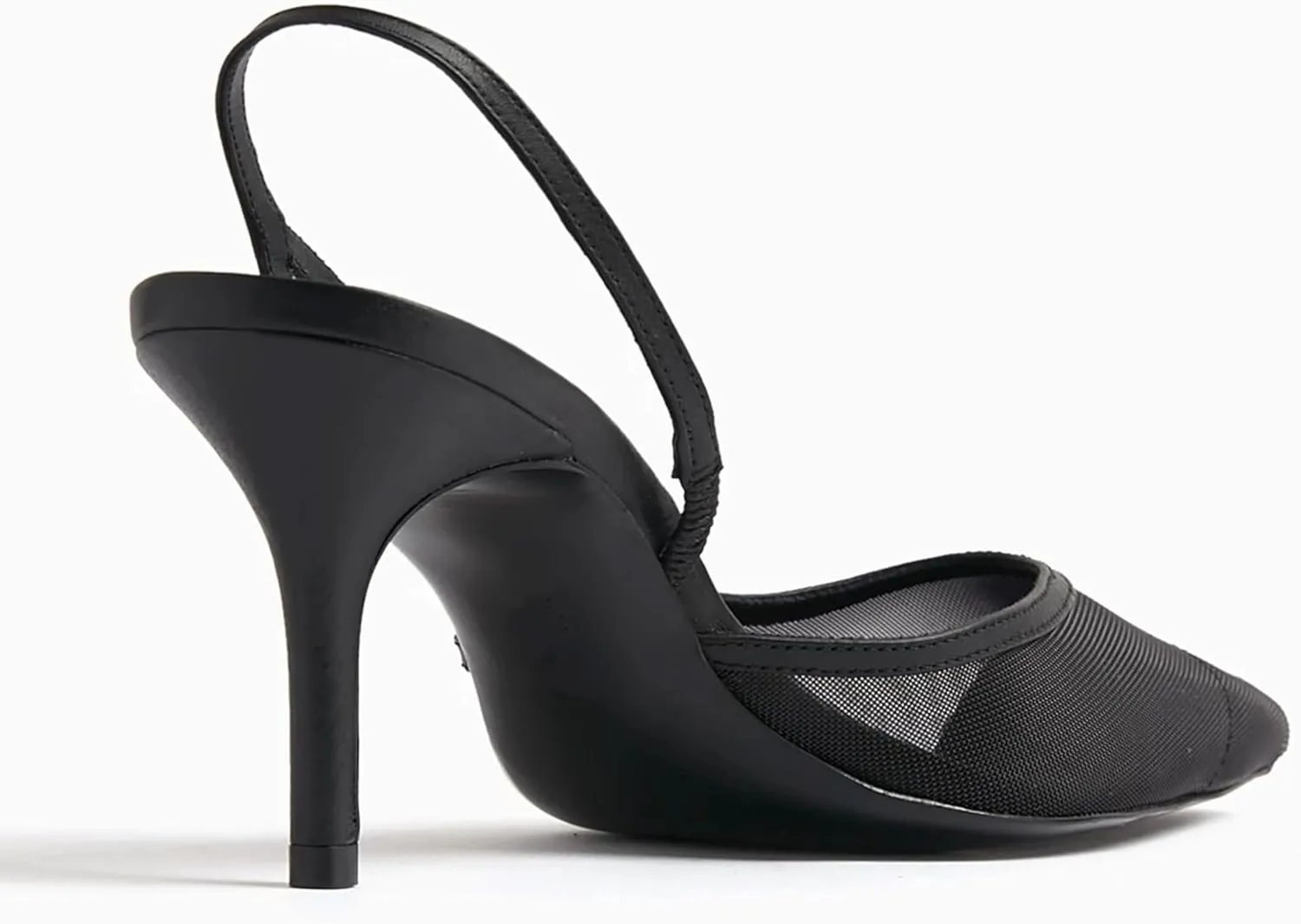 Sling Back Heels Women Fashionable and Elegant Slingback Kitten Heels for Women with Pointed Tip Breathable Comfort