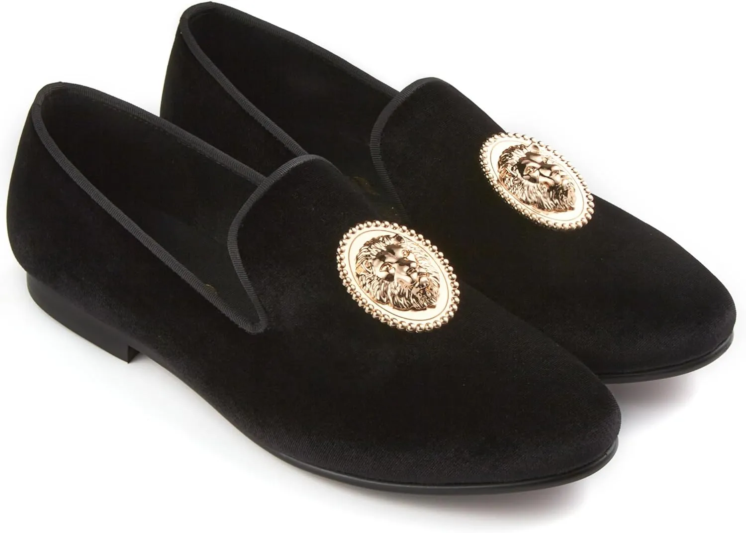 Slip On Formal Dress Shoes Men Velvet Tuxedo Loafers