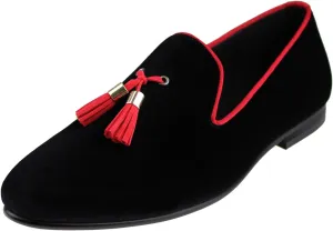 Slip On Formal Dress Shoes Men Velvet Tuxedo Loafers