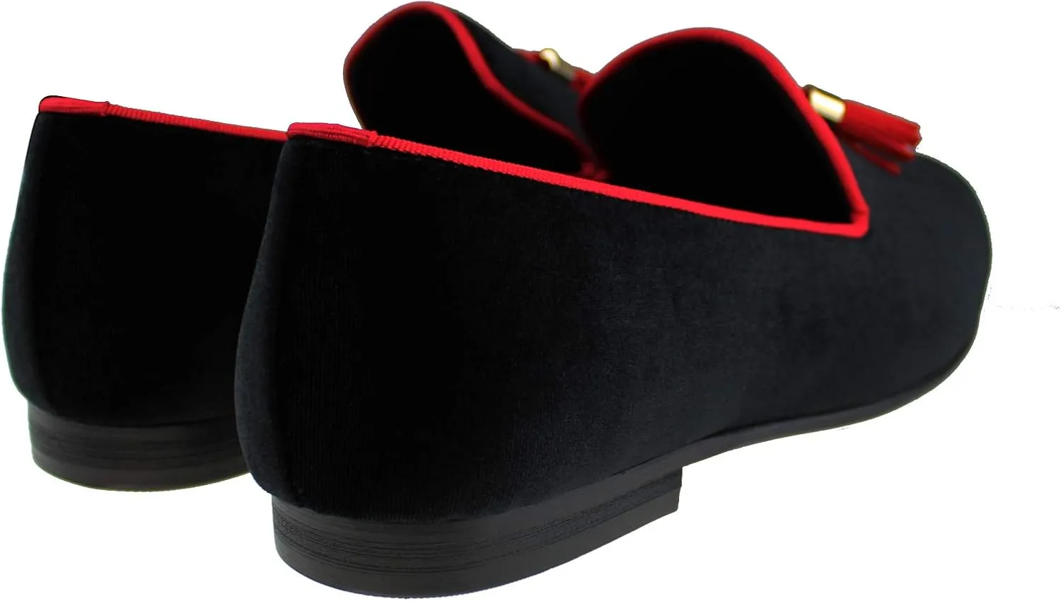Slip On Formal Dress Shoes Men Velvet Tuxedo Loafers
