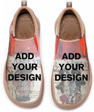 Slip On Loafers for Men Lightweight Cozy Casual Shoes Art Painted Walking Travel Sneakers