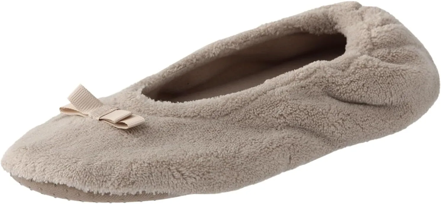 Slippers Women Size 11 Ballet Slippers Women Flats Fuzzy Slip-On Soft Lightweight Indoor Comfort Ballet Shoes