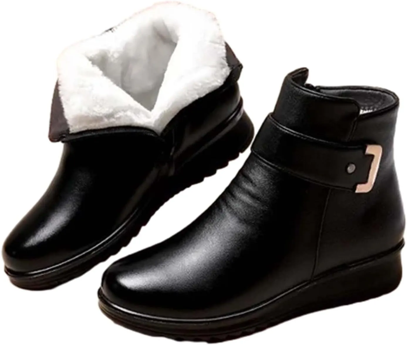 Snow Boots for Women Waterproof Slip On Warm Boots for Ladies Snow Boots Womens Winter Ankle Boots Ladies Womens Snow Boot Ankle Boots for Women Knee High Snow Booties Men