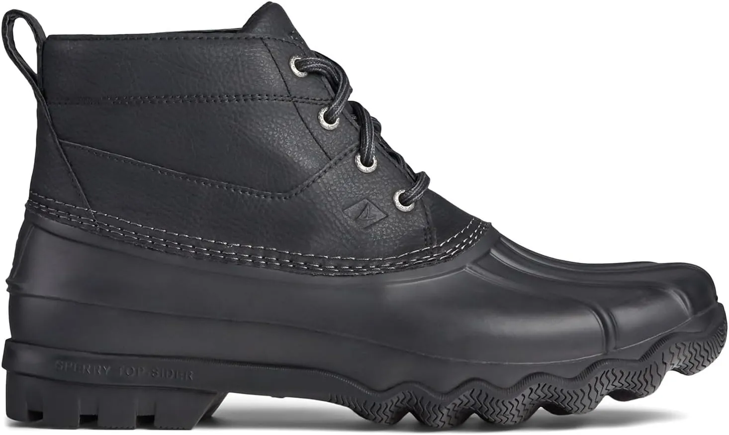Sperry Mens Brewster Low Duck Casual Boots Ankle - Black, Brown