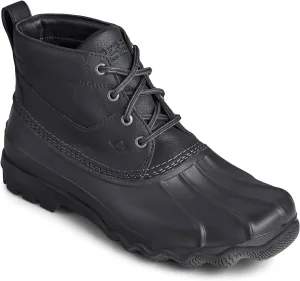 Sperry Mens Brewster Low Duck Casual Boots Ankle - Black, Brown