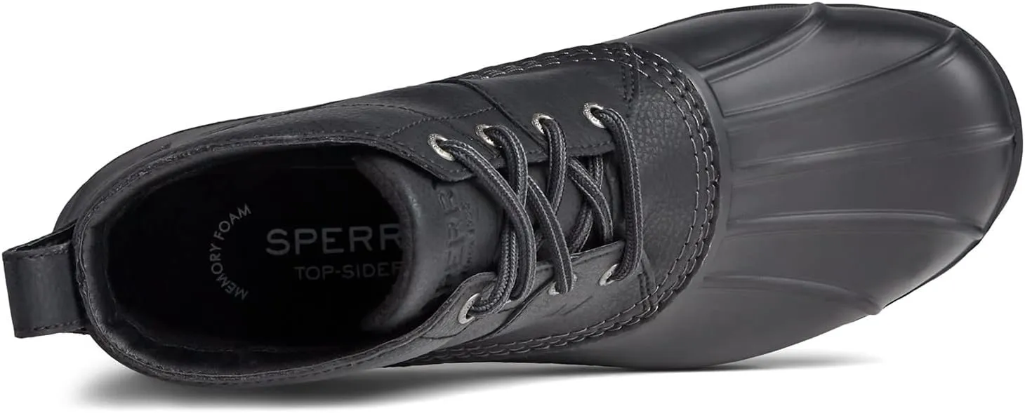 Sperry Mens Brewster Low Duck Casual Boots Ankle - Black, Brown